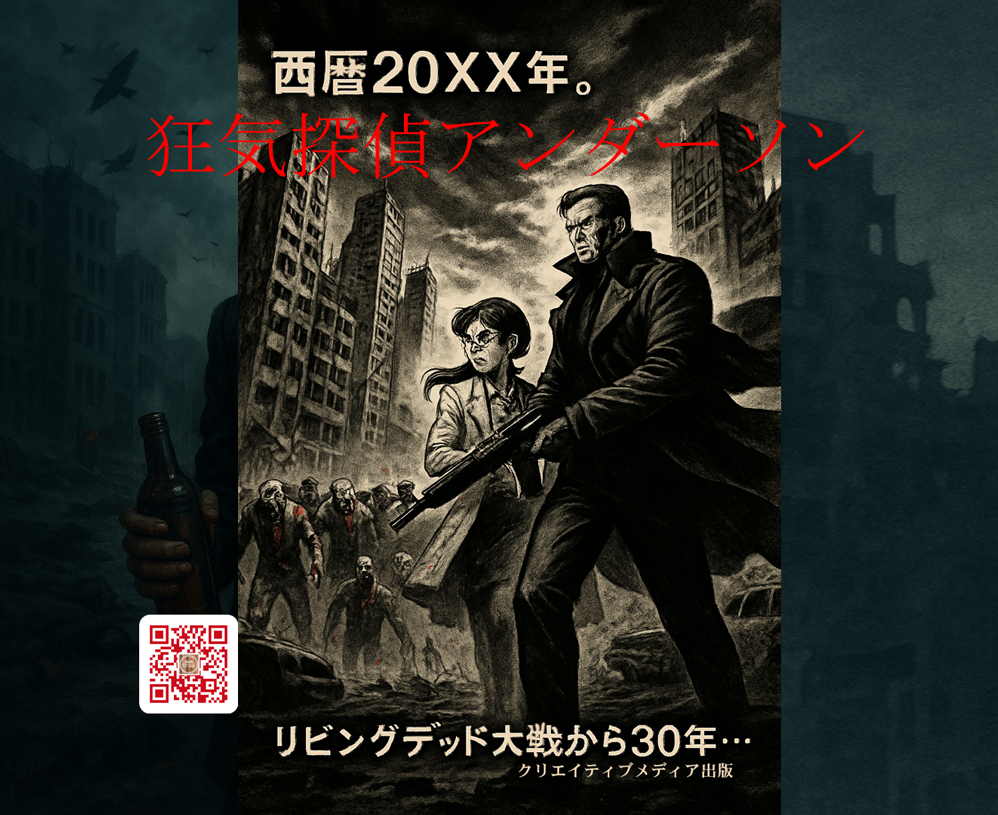 ■２-狂気探偵アンダーソン-クリエイティブメディア出版-大和田龍之介-クリエイタターズワールド-松田提樹-リビングデッドの荒廃都市
