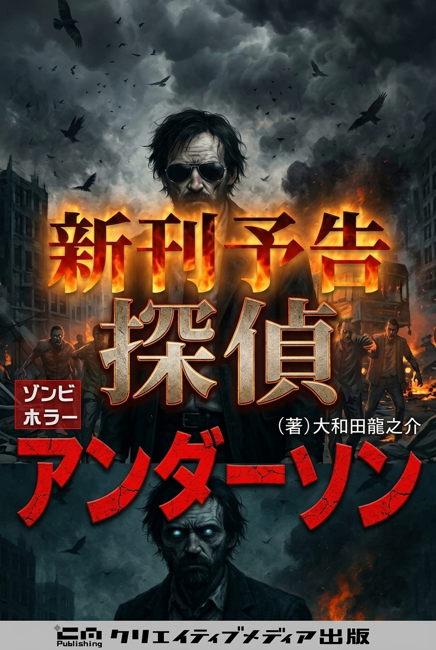 ◾️【新刊予告】ゾンビホラー探偵アンダーソン　（著）大和田龍之介　（編集者）武左　出版ブランディング思考　松田提樹　クリエイターズワールド