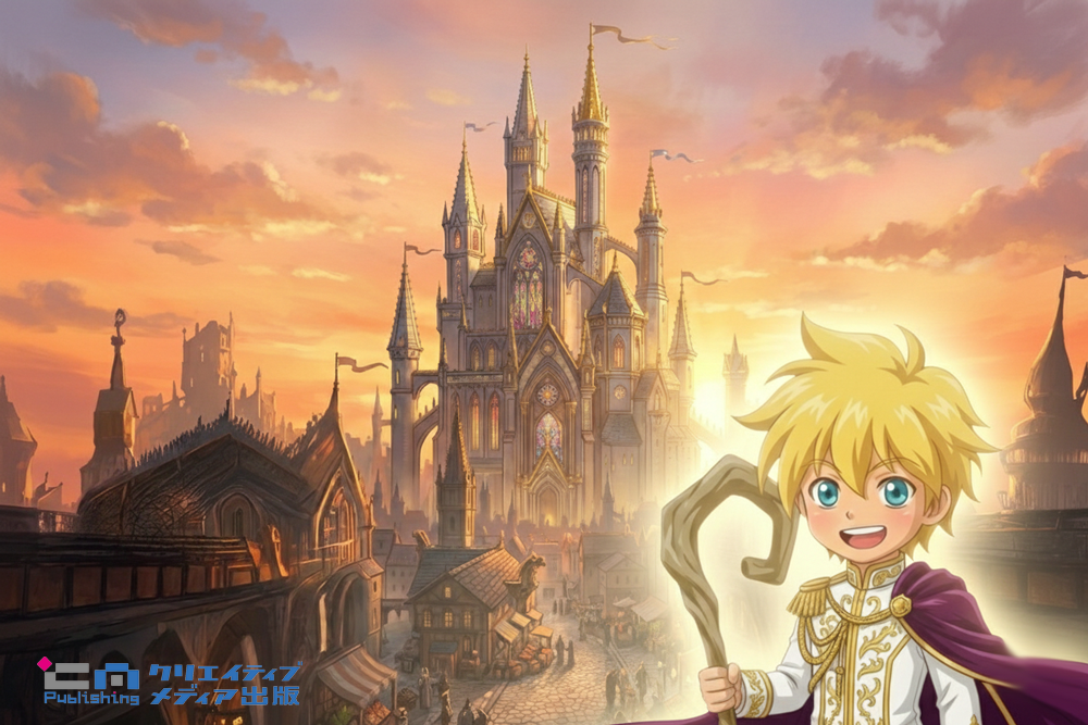 CW1-【1000】2-2【1264】オリジナル・NEW【魔法学校2】ルカ王子-朝焼けのお城-姉上4